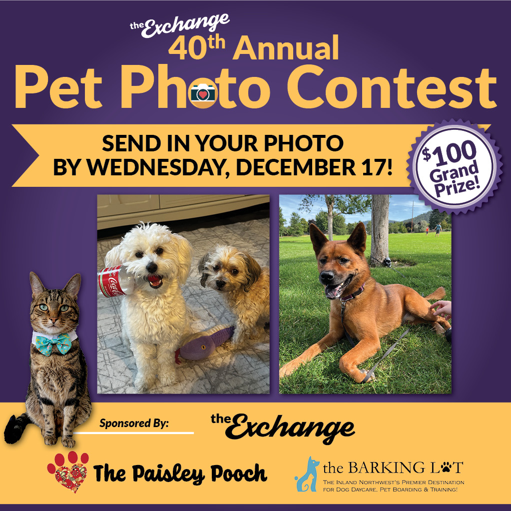 The Exchange's 40th Annual Pet Photo Contest