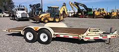 2001 TRAIL KING TK12U 12K TILT TRAILER