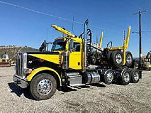 2017 PETERBILT SIX AXLE LONG LOGGER