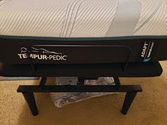 EAST ADJUSTABLE TWIN XL BED FRAME & TEMPERPEDIC ADAPT