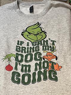 GRINCH SWEATSHIRTS AVAILABLE AT THE TROVE!