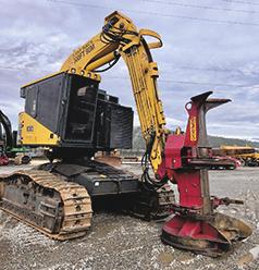2017 KOMATSU XT460L-3 FELLER BUNCHER