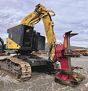 2017 KOMATSU XT460L-3 FELLER BUNCHER