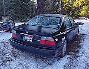 1997 HONDA ACCORD FOUR DOOR SEDAN