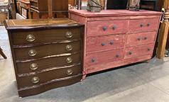 VINTAGE & PAINTED FURNITURE, SHOP TOOLS & ESTATE ITEMS