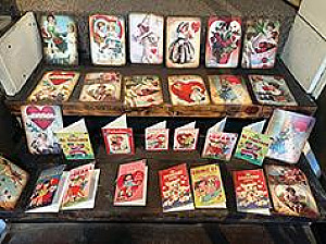 COME & GET YOUR RETRO VALENTINE'S DAY CARDS FOR YOUR
