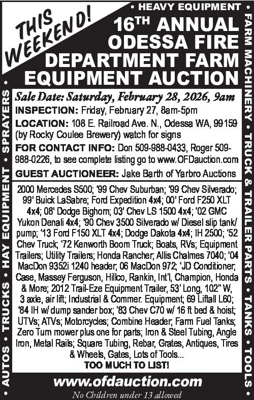 PDF Preview - Farm Equipment Auction This Weekend