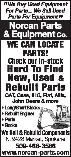 PDF Preview - Used Equipment Parts & Rebuilds