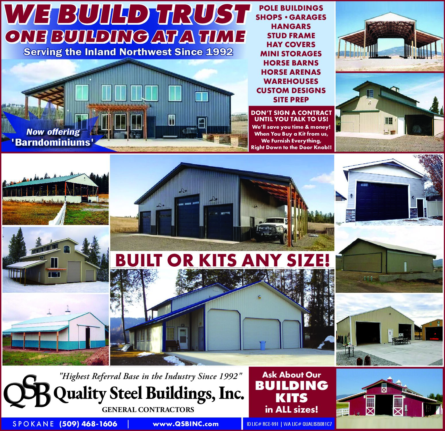 PDF Preview - Custom Steel Building Kits - Any Size