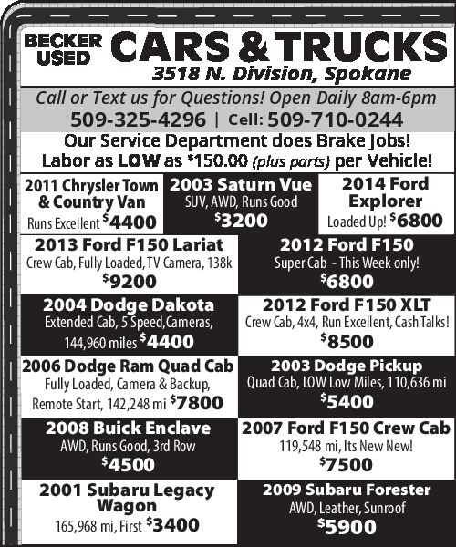 PDF Preview - Used Cars & Trucks - Becker Used