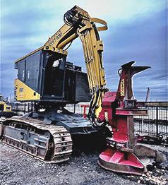 2017 KOMATSU XT445L-3 FELLER BUNCHER