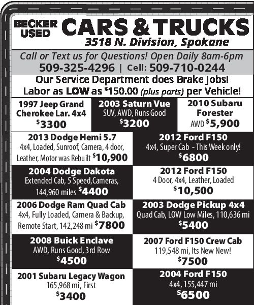 PDF Preview - Used Cars & Trucks - Best Deals