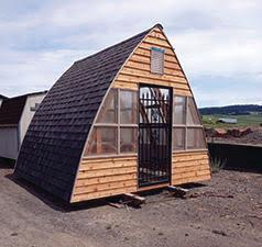 CEDAR FRAMED ARCHED GREENHOUSES