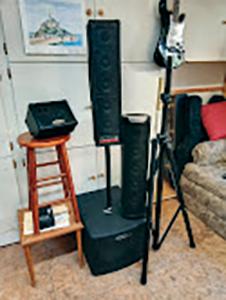 PA SYSTEM SELF POWERED 1 POWERWERKS, 1 DAWN 