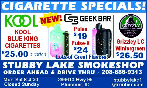 PDF Preview - Tobacco & Cigarettes - Plummer, ID