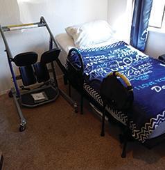 ADJUSTABLE ELECTRIC BED & LIMITED MOBILITY HOIST 