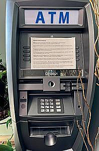 BRAND NEW ATM MACHINE, NEVER USED