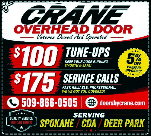 PDF Preview - Crane Overhead Door Service Specials