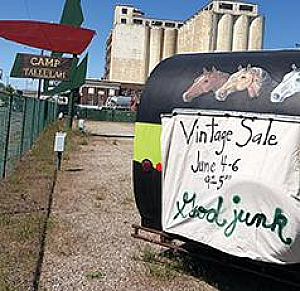CAMP TALLULAH VINTAGE POP UP SALE