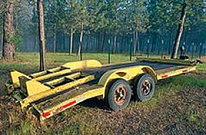 16FT HEAVY DUTY CAR TRAILER