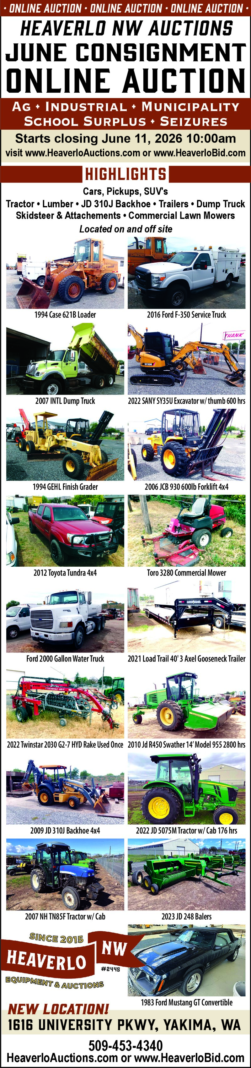 PDF Preview - Heavy Equipment Auction - June 11