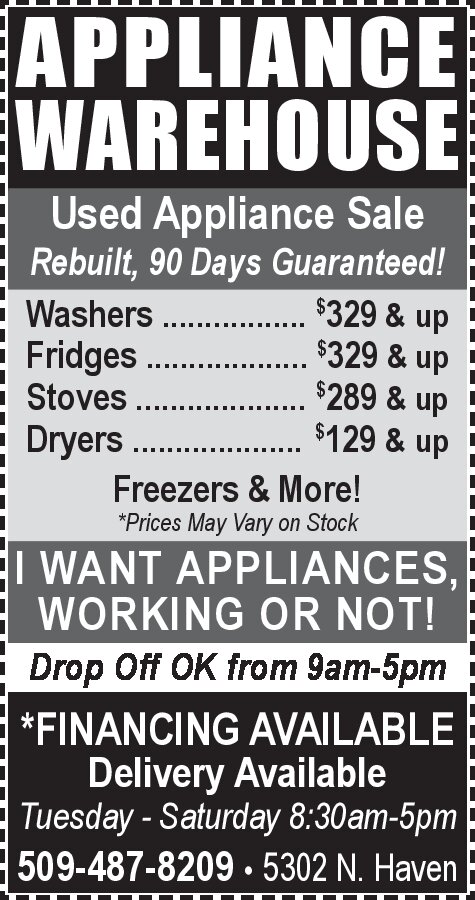 PDF Preview - Used Appliances - 90 Day Guarantee