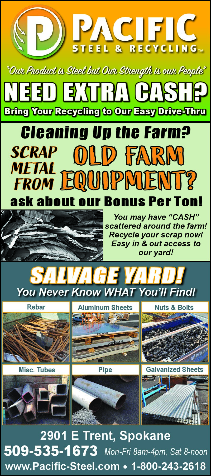 PDF Preview - Scrap Metal Salvage Yard - Get Cash Now