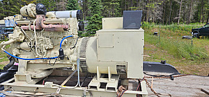 200KW VOLVO PENTA LIMA DIESEL GENERATOR ONLY 622 HOURS 