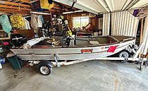 1988 14 FT HEWESCRAFT, GOOD RIVER BOAT