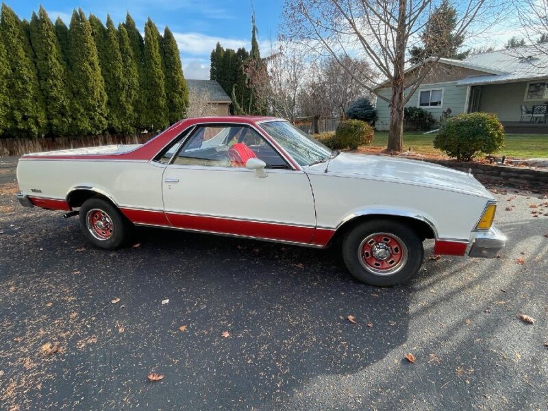 1980 EL CAMINO WITH CANOPY
