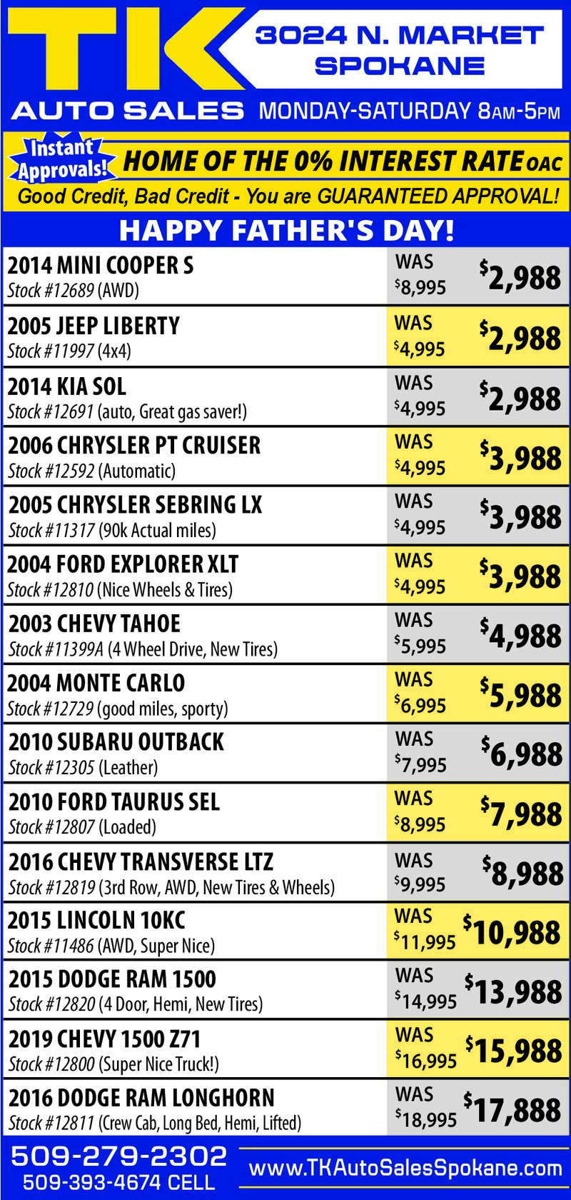 PDF Preview - Used Cars - Instant Approval!