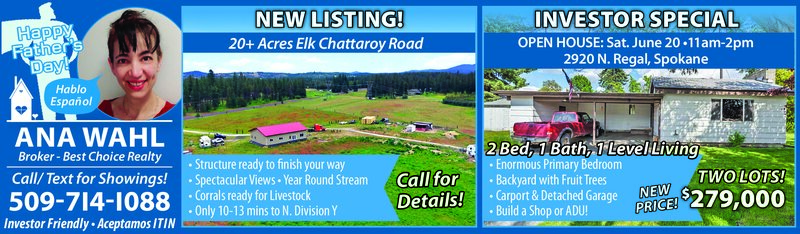 PDF Preview - 20+ Acres - $279K Spokane Property
