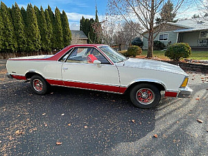 1980 EL CAMINO WITH CANOPY