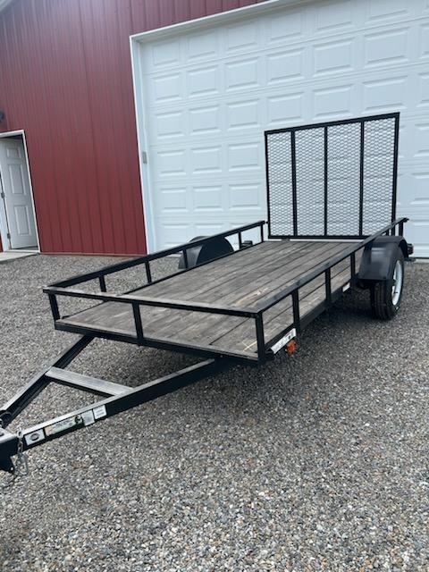 5x10' FLATBED TRAILER WITH GATE