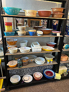 THE TROVE HAS PYREX! COME & CHECK IT OUT!