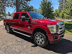 LOADED 2015 F350 PLATINUM DIESEL 