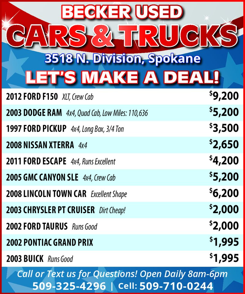 PDF Preview - Used Cars & Trucks - Great Deals!