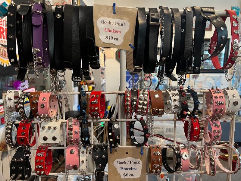 COME & CHECK OUT OUR PUNK ROCK SPIKED BRACELETS &