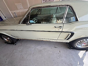1968 SEAFOAM GREEN MUSTANG