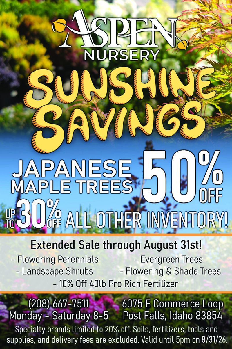 PDF Preview - Aspen Nursery Sunshine Savings