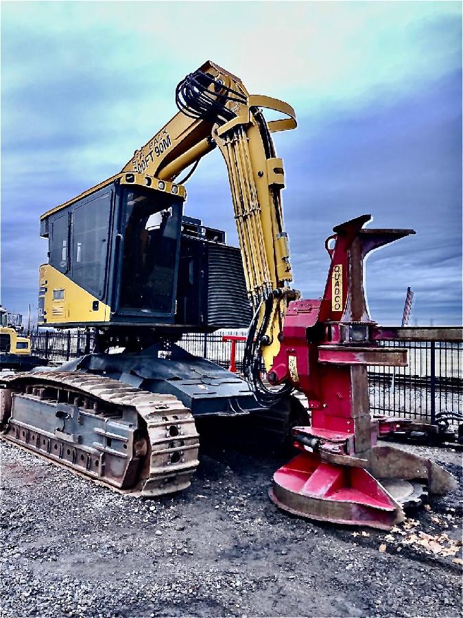 2017 KOMATSU XT445L-3 FELLER BUNCHER
