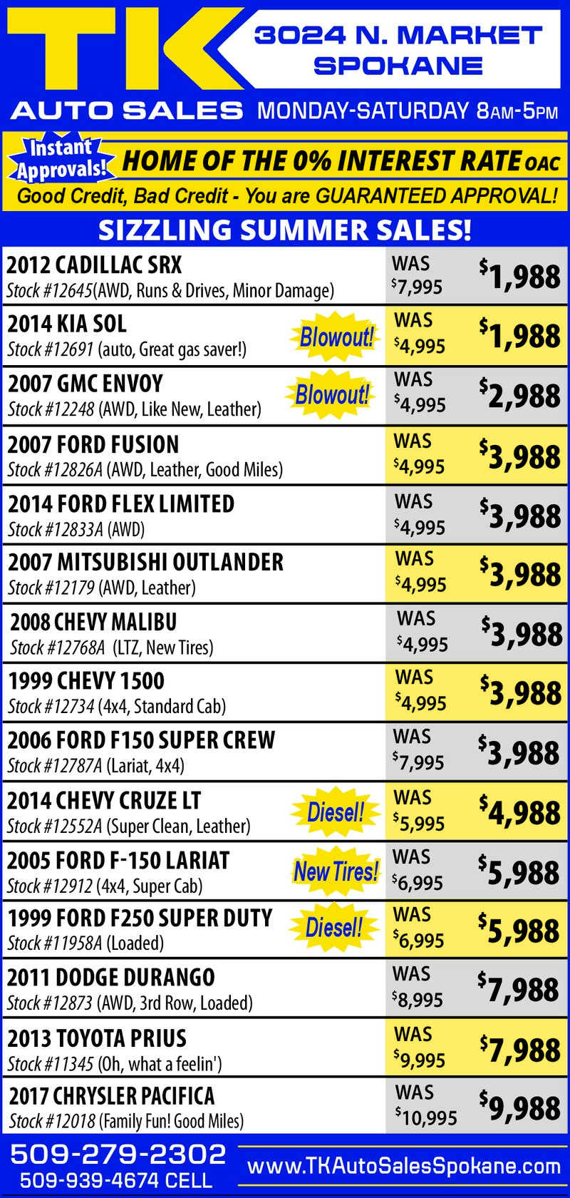 PDF Preview - Used Cars - Huge Savings Today!