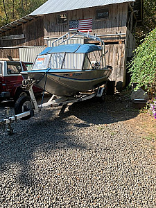 1990 16’ HEWES CRAFT RIVER RUNNER BOAT
