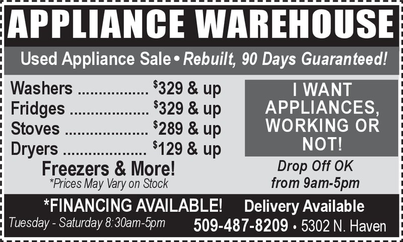 PDF Preview - Used Appliances - 90 Day Guarantee