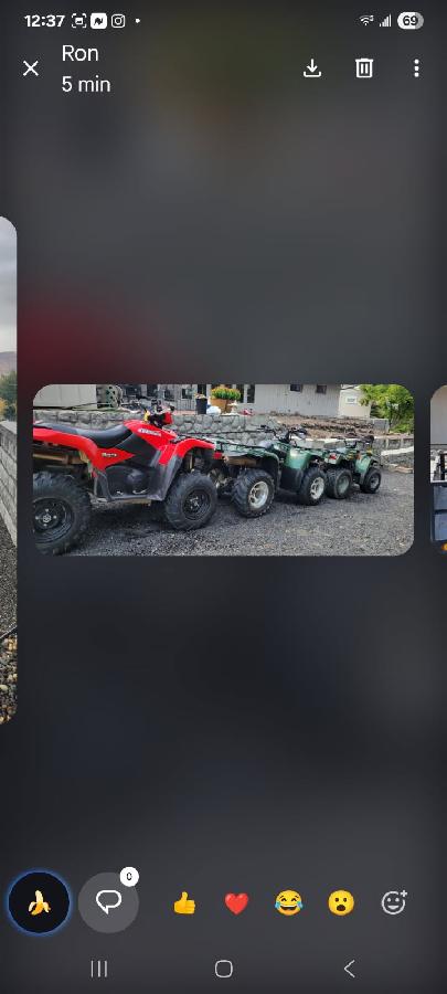 2012 SUZUKI 750 KING QUAD, 2004 KAWASAKI BAYOU 250
