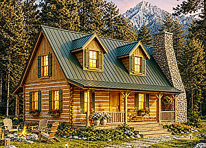 CAMP CLOSING! 80% OFF LOG CABIN SET NOW $18,800!