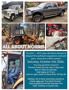 BIG LIVE AUCTION IN EASTPORT IDAHO