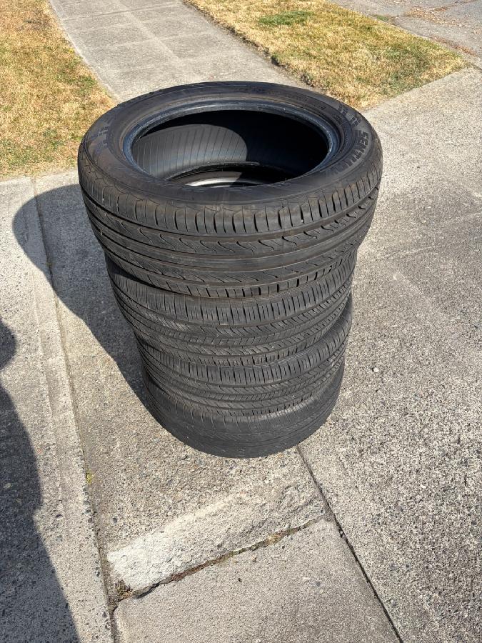 ALL SEASON 225/55 R17 TIRES 