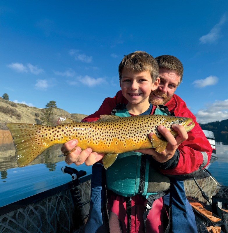 Dryden and his Dad, Logan