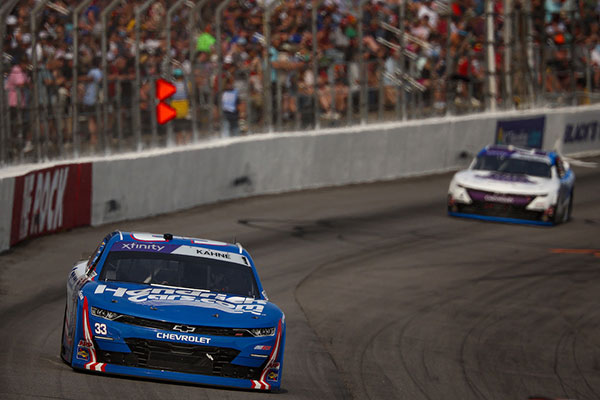 Kasey Kahne making his first star in the Xfinity series since 2017